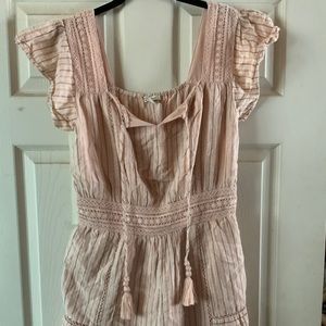 America Eagle Shorts Romper